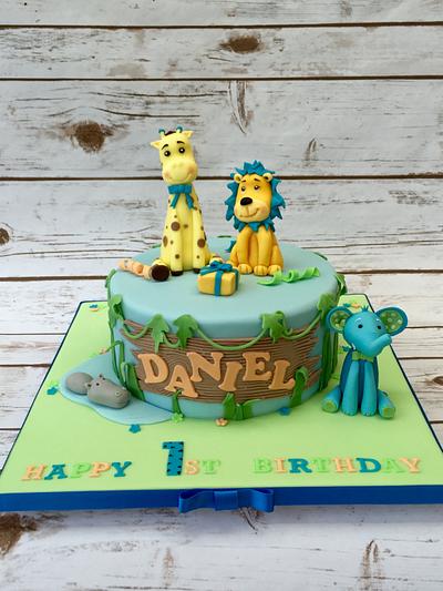 Jungle party - Cake by The Cake Bank 