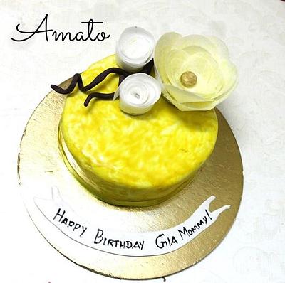 Sunshine Yellow - Cake by Amato