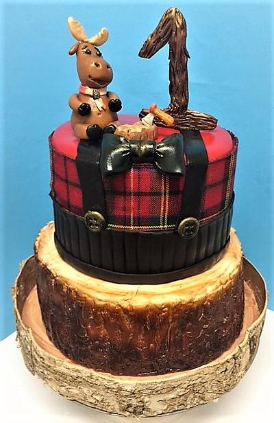 Moose Cake - Cake by Fun Fiesta Cakes  