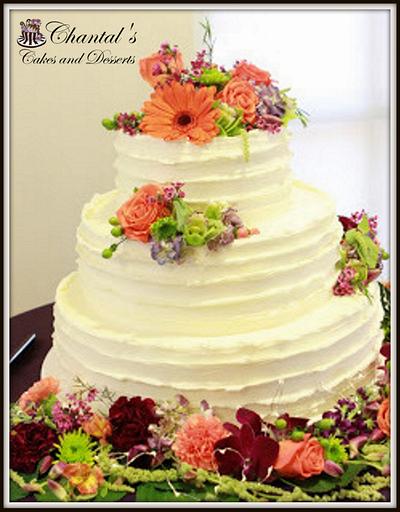 Alison Wedding Cake - Cake by Chantal Fairbourn
