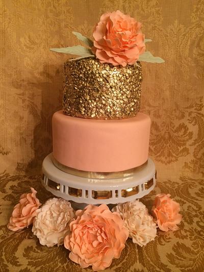 THE GOLD AND THE BEAUTIFUL - Cake by Sunday Rose Cakes