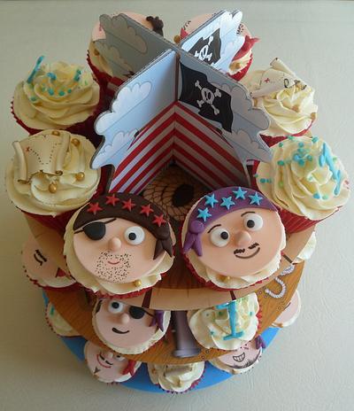 Pirate Cupcakes - Cake by Sian