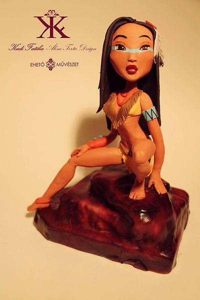 Native American Princess Doll - Cake by Fatiha Kadi