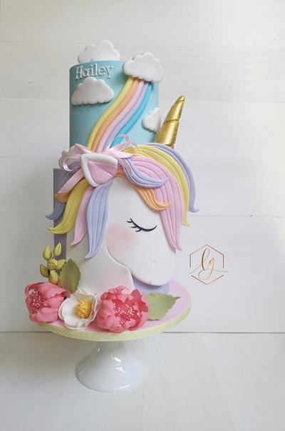 Dreamy Unicorn Cake - Cake by Lulu Goh