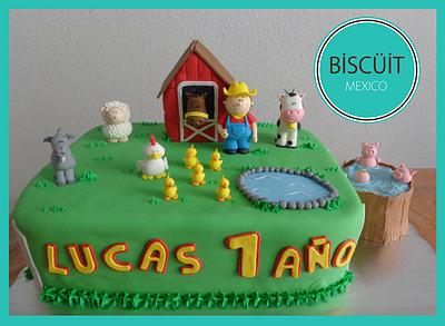 Little Farm - Cake by BISCÜIT Mexico
