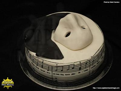 Phantom of the Opera Cake - Cake by Joy Lyn Sy Parohinog-Francisco