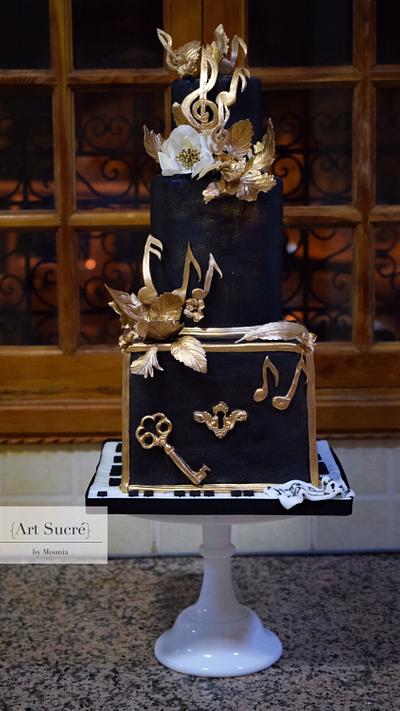 Music is the key... - Cake by Art Sucré by Mounia