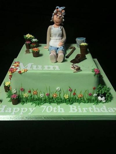 Grandma's Gardening Cake - Cake by Oggys