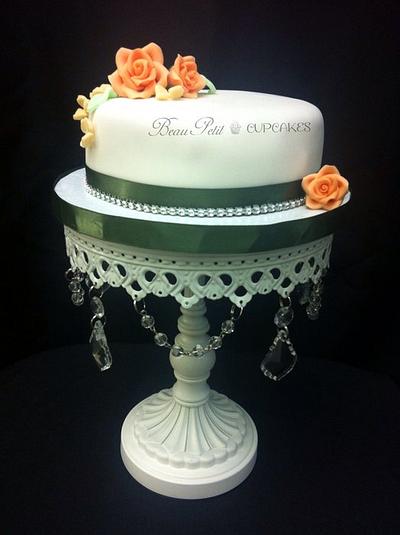 Simple Last Minute Cake - Cake by Beau Petit Cupcakes (Candace Chand)