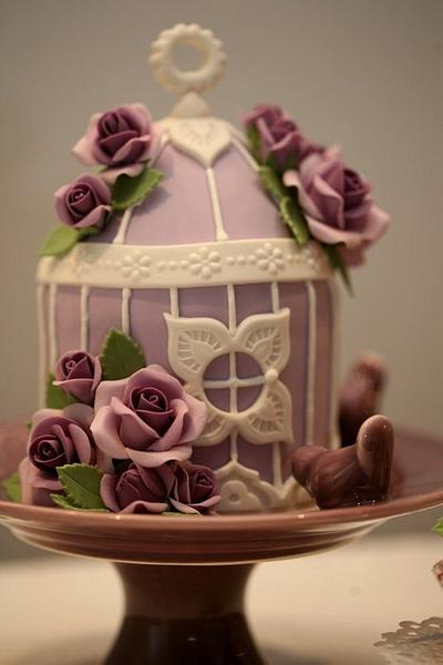 bird cage - Cake by Francisca Neves