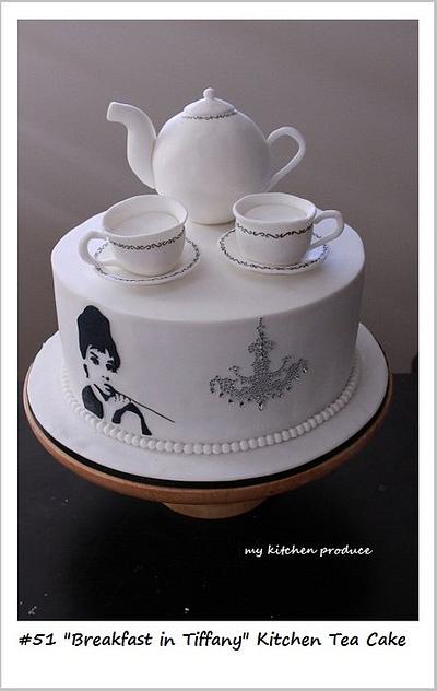 "Breakfast in Tiffany" - Cake by Linda Kurniawan