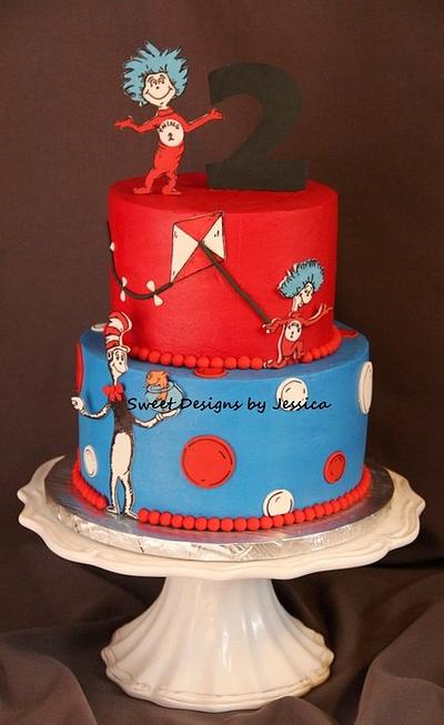 Rylan's 2nd - Cake by SweetdesignsbyJesica