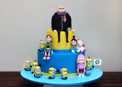 Despicable Me - Cake by Kidacity