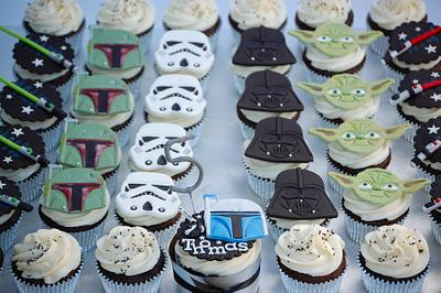 Star Wars Cupcakes - Cake by Lesley Wright
