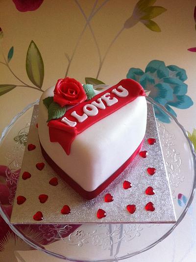 All you need is love..... - Cake by Chrissy Faulds