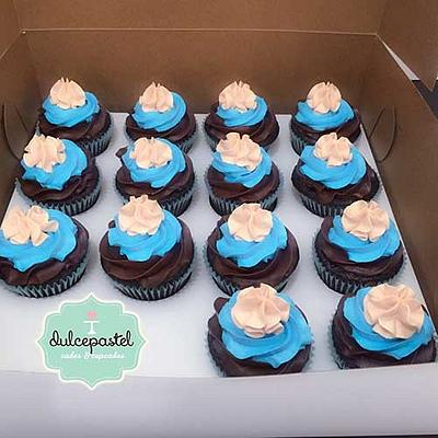 Baby Shower Cupcakes - Cake by Dulcepastel.com