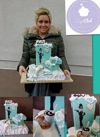 "Colazione da Tiffany" - Cake by CupClod Cake Design