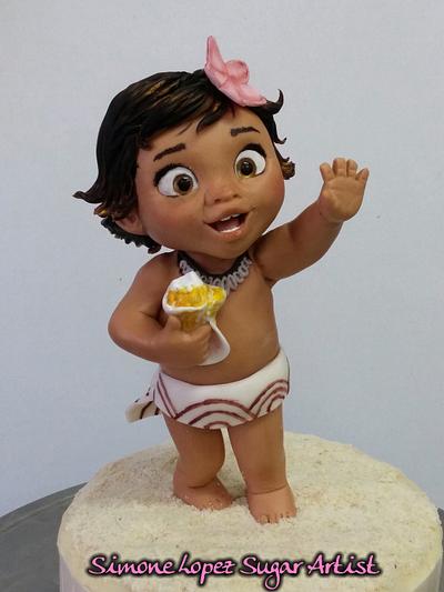 Moana-Vaiana from Disney movie Oceania-Moana - Cake by simonelopezartist