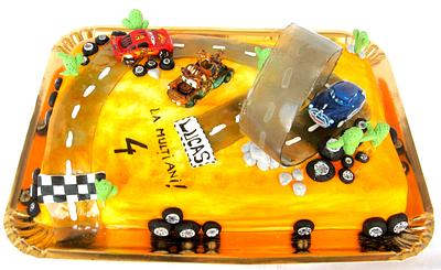 Cars cake - Cake by Crisan Monica/Mimi Cake Figurines