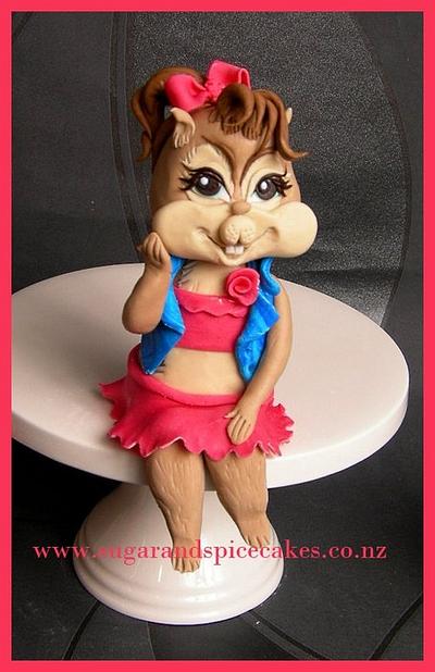 Brittany - The Chipette from Alvin and the Chipmunks - Cake by Mel_SugarandSpiceCakes