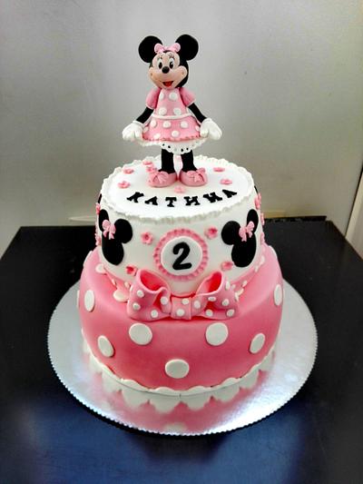 Minnie mouse cake - Cake by Danito1988