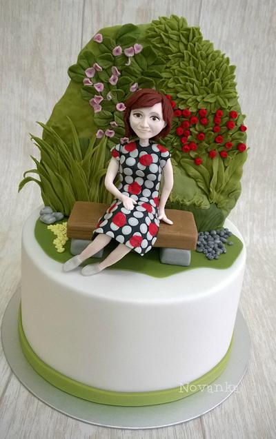 Garden love - Cake by Novanka