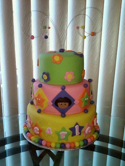Dora Cake - Cake by Kimberly Cerimele