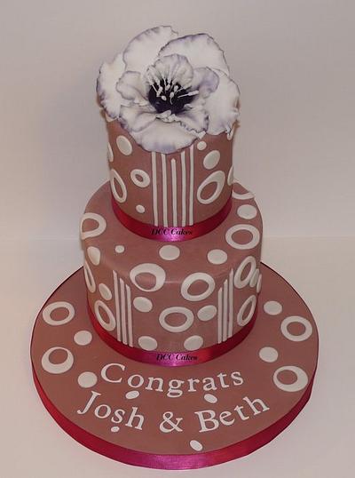 Engaged - Cake by DCC Cakes, Cupcakes & More...