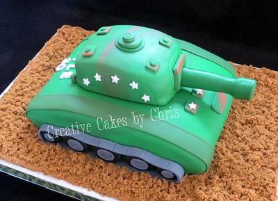 Tank Cake - Cake by Creative Cakes by Chris