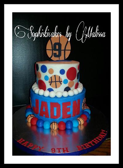 Basketball  - Cake by Sophisticakes by Malissa