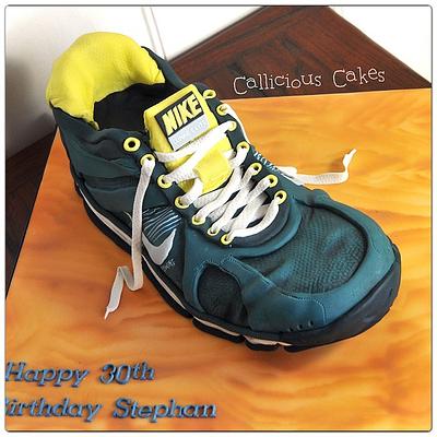Nike Running-Shoe - Cake by Calli Creations