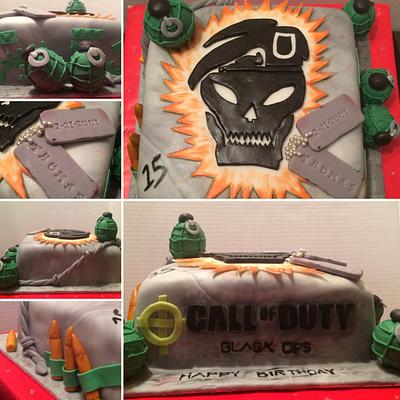 Call of duty  - Cake by Jertysdelight