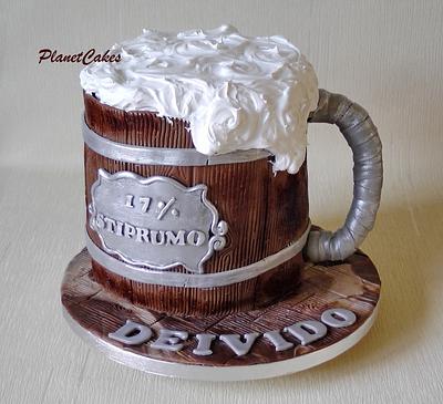Beer Cup - Cake by Planet Cakes