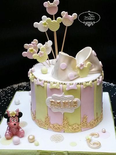 MINNIE MOUSE CAKE - Cake by Fées Maison (AHMADI)
