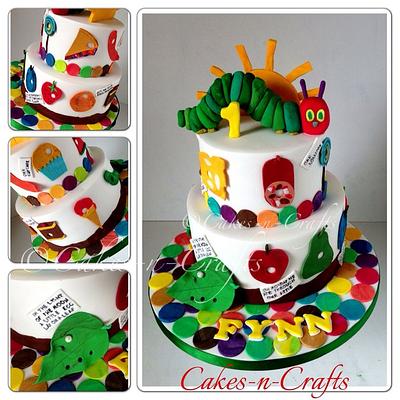The very hungry caterpillar  - Cake by June milne