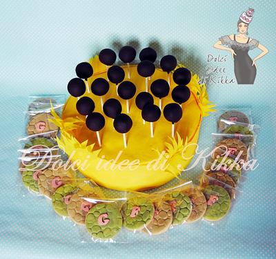 Cookie e cake pops Dinosauri - Cake by Francesca Kikka