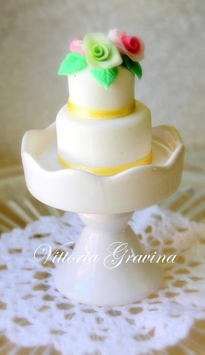 Wedding mini cake - Cake by Vittoria 