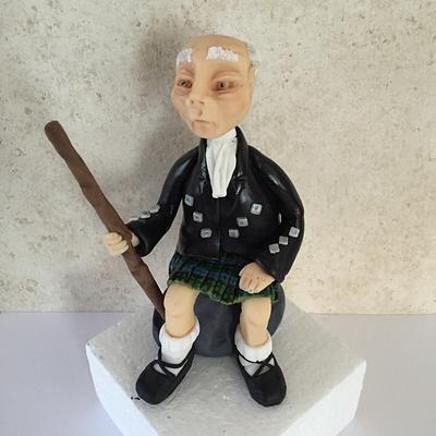 The Highlander - Cake by Thesugarboxcakeco