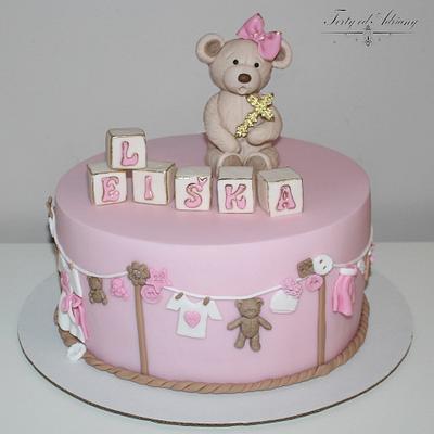 ... christening ... - Cake by Adriana12