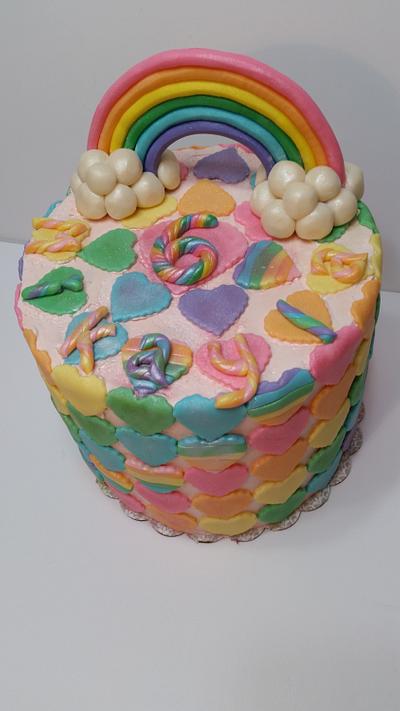 rainbow - Cake by Barbara
