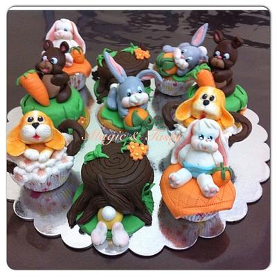 Cupcakes  - Cake by Rania Albadawy Sugar Art