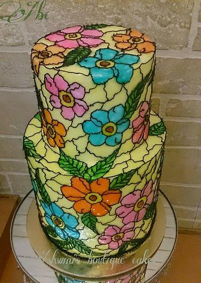 Flower Fantasy - Cake by Ashwini Tupe