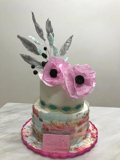 Waffer papper cake - Cake by Coco Mendez