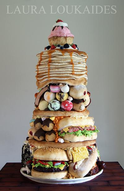 "The Big Eater" - Cake International 2014 - Cake by Laura Loukaides