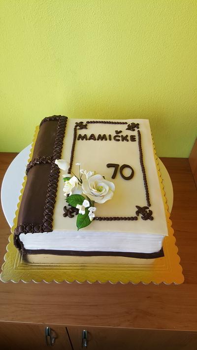 Book cake  - Cake by Kamka