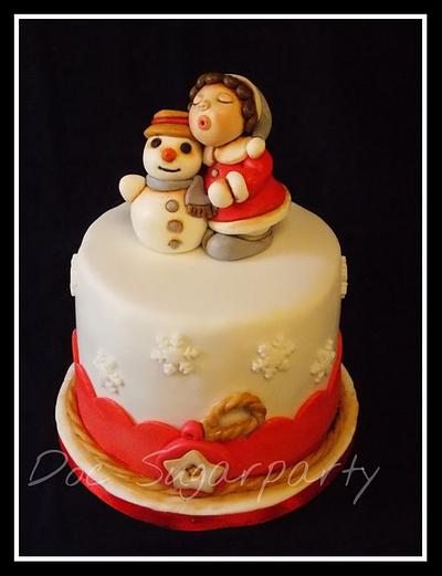 Christmas cake Thun inspired - Cake by Doc Sugarparty