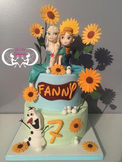 frozen fever  - Cake by Les fees gourmandes
