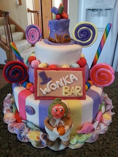 Wonka cake - Cake by Patty's Cake Designs