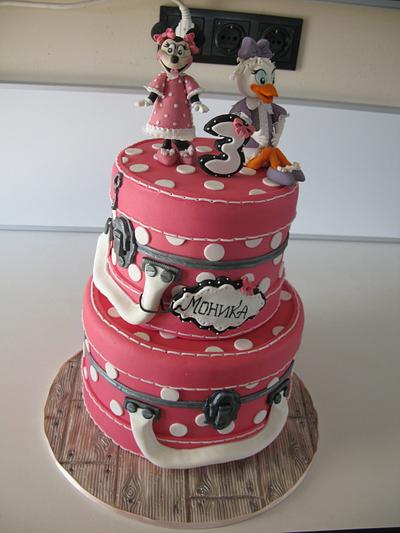 minnie mouse box cake - Cake by Delice