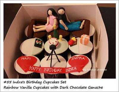 Love Birds Cupcakes Set - Cake by Linda Kurniawan